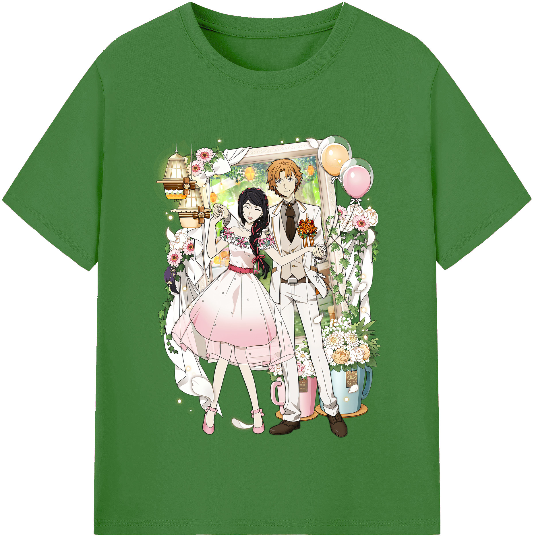 （画像用） 文豪ストレイドッグス Bungo Stray Dogs レディースカジュアルプリントTシャツ（綿100％）